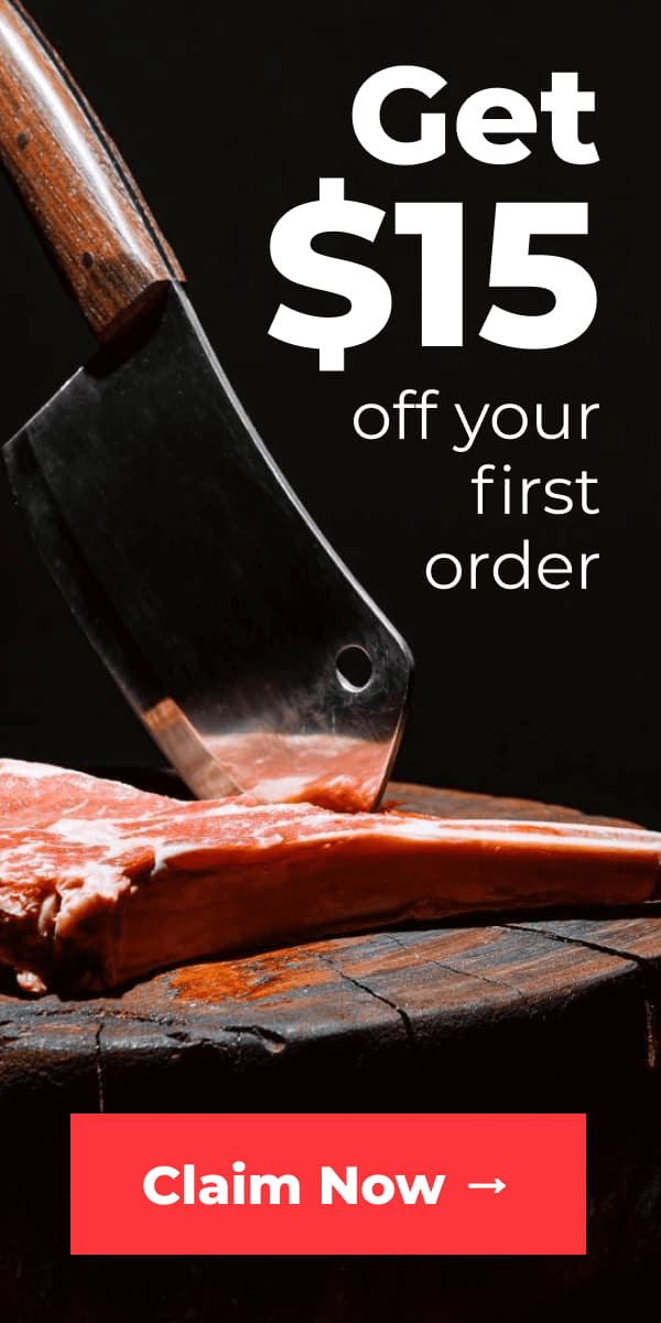 Get $15 off your first order